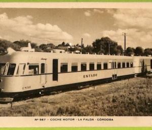 af0604 - ARGENTINA - Vintage Postcard -  Cordoba - La Falda, Coche Motor