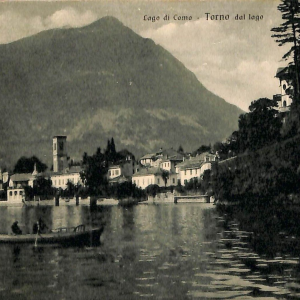 ab6528 - CARTOLINA  D'EPOCA - Como Provincia : TORNO 1949