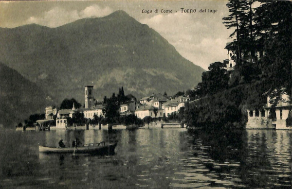 ab6528 - CARTOLINA  D'EPOCA - Como Provincia : TORNO 1949