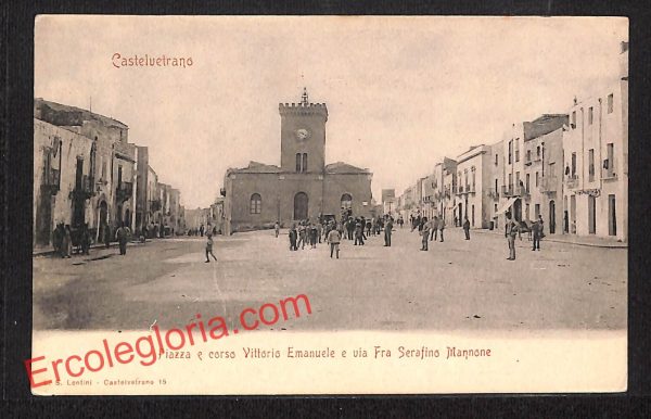 ai9313 - CARTOLINA D'EPOCA - Trapani Provincia - Castelvetrano