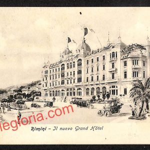 ai0610 - CARTOLINA D'EPOCA - Rimini Città - Grand Hotel
