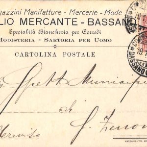 ab4203 -  CARTOLINA  D'EPOCA - Vicenza  Provincia  -  Bassano 1917