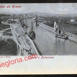 ai0611 - CARTOLINA D'EPOCA - Rimini Città - Panorama
