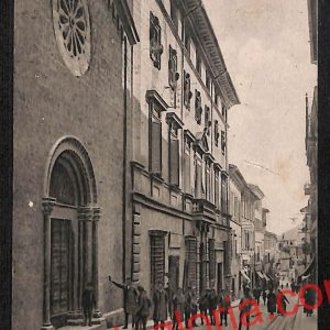 ai0456 - CARTOLINA D'EPOCA - Rieti Città - Via Roma