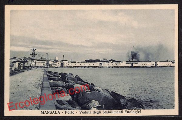 ai9332 - CARTOLINA D'EPOCA - Trapani Provincia - Marsala