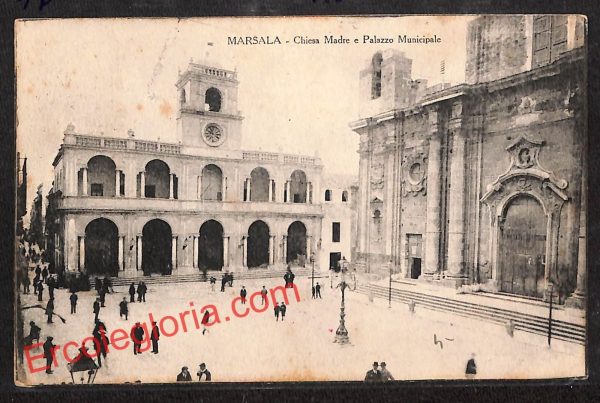 ai9333 - CARTOLINA D'EPOCA - Trapani Provincia - Marsala