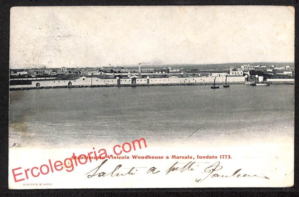 ai9339 - CARTOLINA D'EPOCA - Trapani Provincia - Marsala