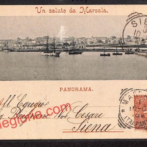 ai9348 - CARTOLINA D'EPOCA - Trapani Provincia - Marsala