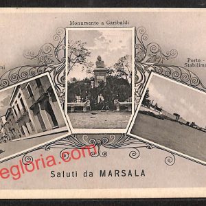 ai9353 - CARTOLINA D'EPOCA - Trapani Provincia - Marsala