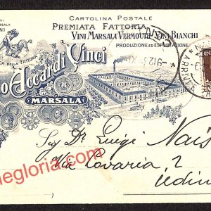 ai9361 - STORIA POSTALE - Trapani Provincia - Marsala
