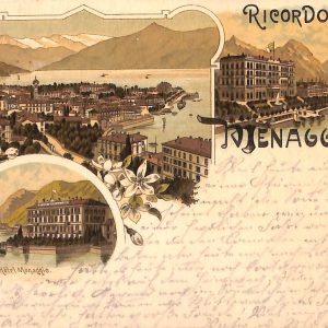 ab6557 - CARTOLINA  D'EPOCA - Como Provincia : MENAGGIO