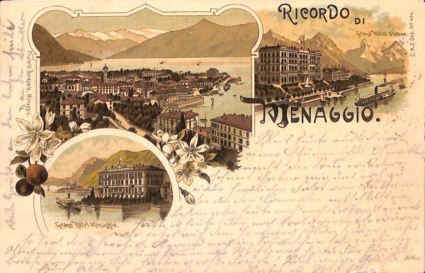 ab6557 - CARTOLINA  D'EPOCA - Como Provincia : MENAGGIO