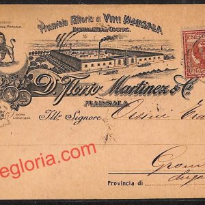 ai9363 - STORIA POSTALE - Trapani Provincia - Marsala