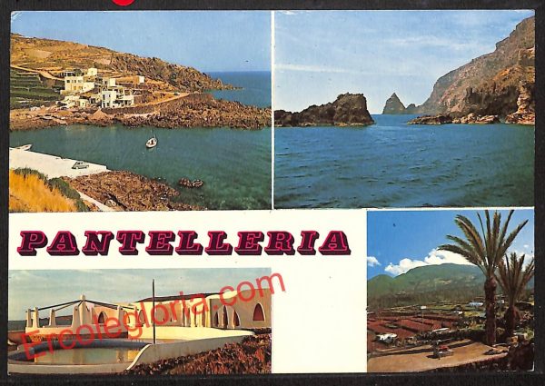 ai9375 - CARTOLINA D'EPOCA - Trapani Provincia - Pantelleria