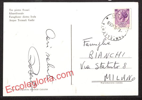 ai9375 - CARTOLINA D'EPOCA - Trapani Provincia - Pantelleria - immagine 2