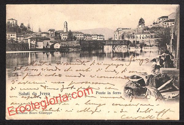 ai8989 - CARTOLINA D'EPOCA - Torino Provincia - Ivrea