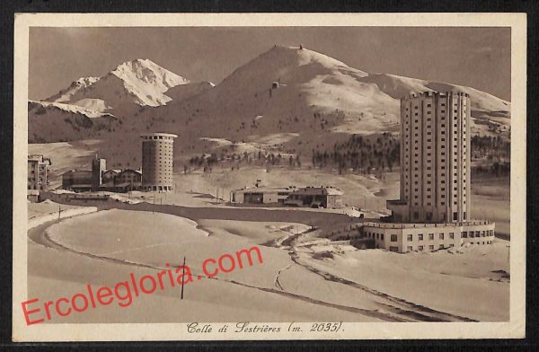 ai9179 - CARTOLINA D'EPOCA - Torino Provincia - Colle del Sestriere