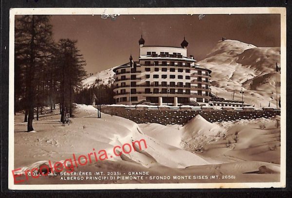 ai9181 - CARTOLINA D'EPOCA - Torino Provincia - Colle del Sestriere