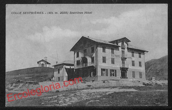 ai9182 - CARTOLINA D'EPOCA - Torino Provincia - Colle del Sestriere
