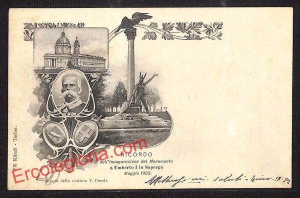 ai9188 - CARTOLINA D'EPOCA - Torino Provincia - Superga