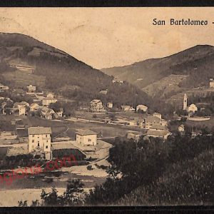 ag1498 - CARTOLINA D'EPOCA - Genova Provincia - San Bartolomeo  1914