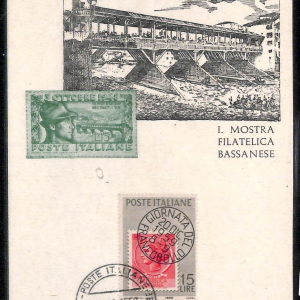 ab4062 -  CARTOLINA  D'EPOCA - Vicenza  Provincia  -  Bassano 1959