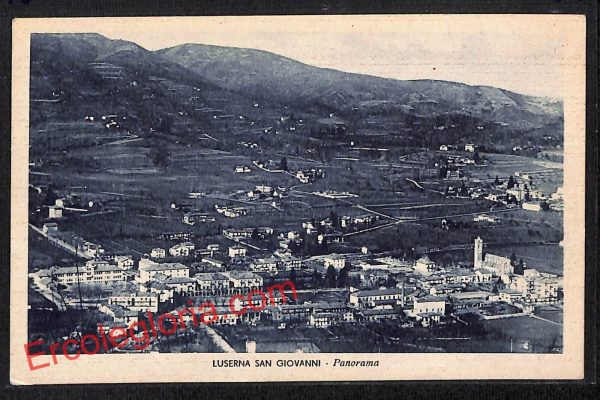ai8992 - CARTOLINA D'EPOCA - Torino Provincia - Luserna San Giovanni
