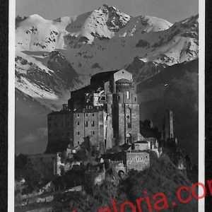 ai9195 - CARTOLINA D'EPOCA - Torino Provincia - Sacra di San Michele