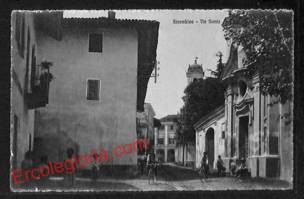 ai9200 - CARTOLINA D'EPOCA - Torino Provincia - Strambino