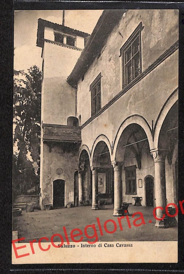 ai9204 - CARTOLINA D'EPOCA - Torino Provincia - Saluzzo