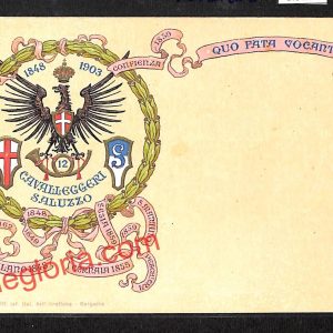 ai9205 - CARTOLINA D'EPOCA - Torino Provincia - Saluzzo