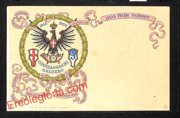 ai9205 - CARTOLINA D'EPOCA - Torino Provincia - Saluzzo