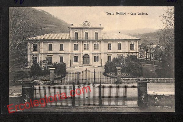 ai9216 - CARTOLINA D'EPOCA - Torino Provincia - Torre Pellice