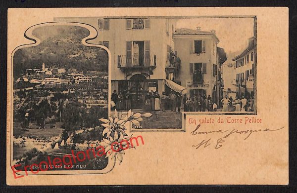 ai9220 - CARTOLINA D'EPOCA - Torino Provincia - Torre Pellice