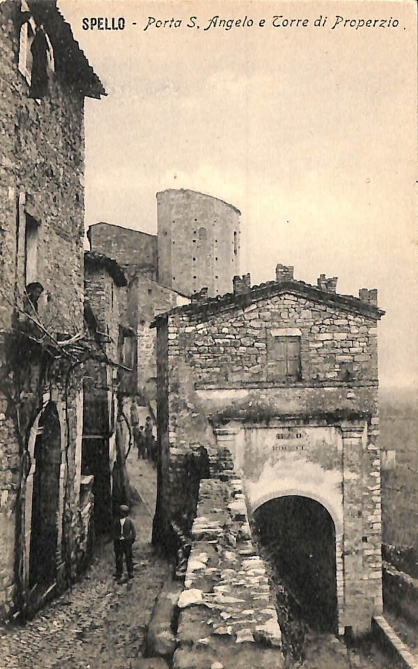 ac2889 - CARTOLINA  D'EPOCA - Perugia Provincia - SPELLO