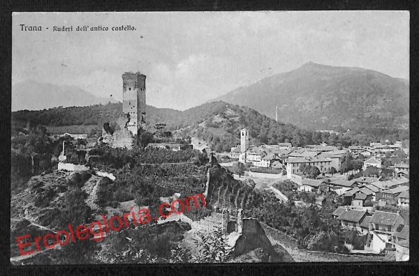 ai9225 - CARTOLINA D'EPOCA - Torino Provincia - Trana