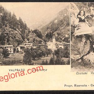ai9234 - CARTOLINA D'EPOCA - Torino Provincia - Valprato