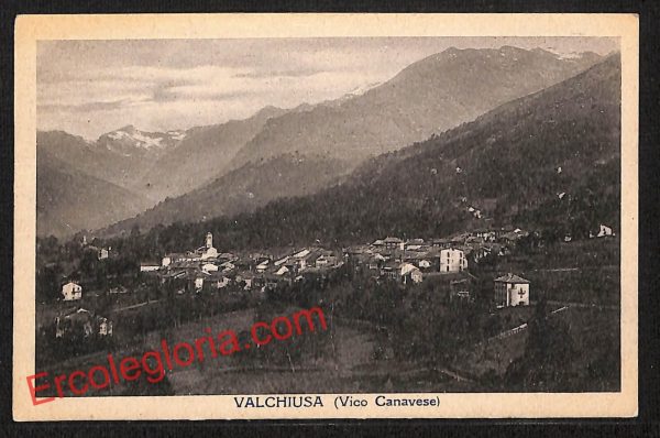 ai9241 - CARTOLINA D'EPOCA - Torino Provincia - Valchiusa