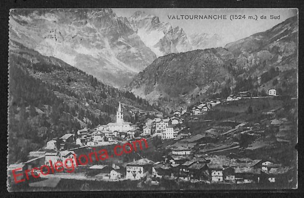 ai9242 - CARTOLINA D'EPOCA - Torino Provincia - Valtournenche