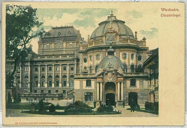 33551 - Ansichtskarten VINTAGE POSTCARD - Deutschland GERMANY -   Wiesbaden