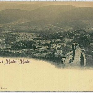 33697 - Ansichtskarten  POSTCARD - Deutschland GERMANY - GRUSS AUS Baden-Baden