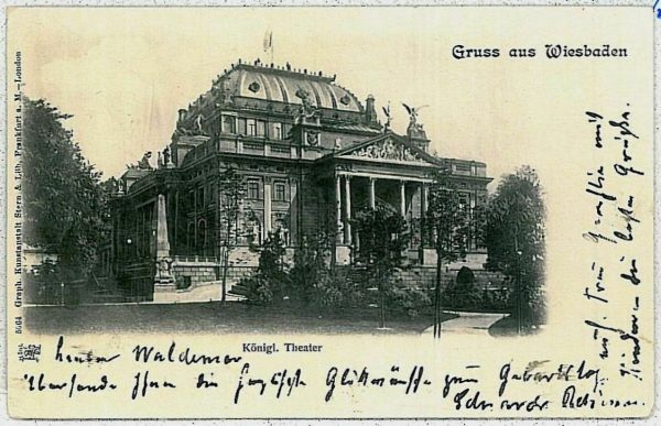33544 - Ansichtskarten  POSTCARD - Deutschland GERMANY - GRUSS AUS Wiesbaden