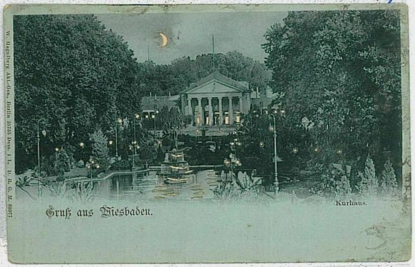 33538 - Ansichtskarten POSTCARD - Deutschland GERMANY -  GRUSS AUS Wiesbaden