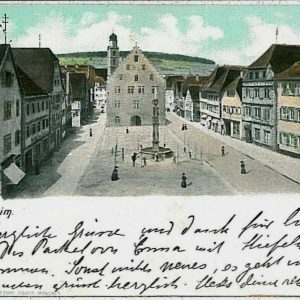 33960  - Ansichtskarten VINTAGE POSTCARD - Deutschland GERMANY -  Bad Mergenthei