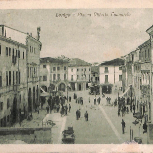 ab4086 -  CARTOLINA  D'EPOCA - Vicenza  Provincia  -  Lonigo 1918