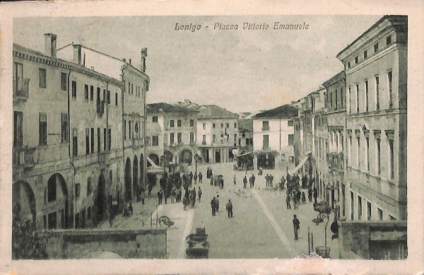 ab4086 -  CARTOLINA  D'EPOCA - Vicenza  Provincia  -  Lonigo 1918