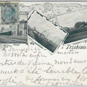 66260  - VINTAGE POSTCARD Ansichtskarten - Polen POLAND - GRUSS AUS Trzebinia
