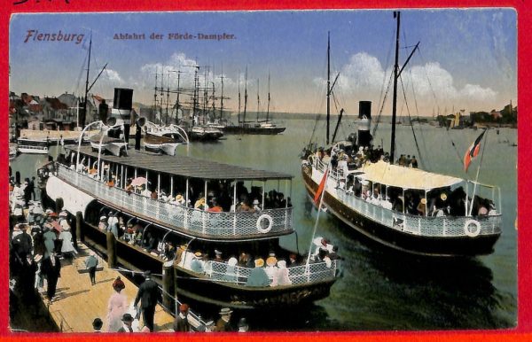 aa7549 - Ansichtskarten VINTAGE  POSTCARD: GERMANY Deutschland -  Flensburg