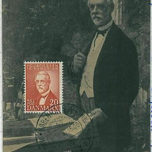 32613 - DENMARK - Postal History - MAXIMUM CARD Carl Jacobsen Carlsberg BEER 195