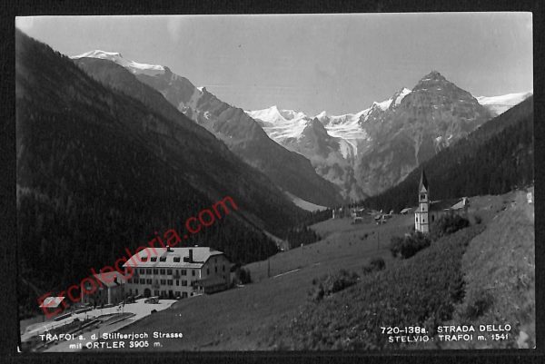 ae4013 - CARTOLINA  D'EPOCA - Bolzano Provincia - Stelvio 1958